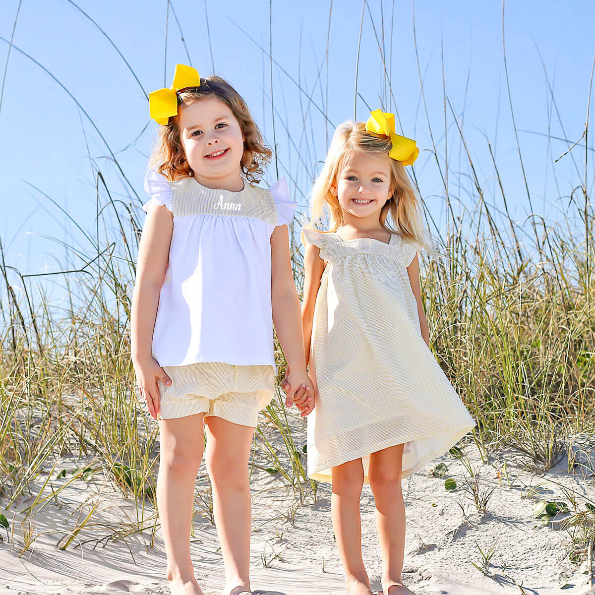 Yellow Stripe Amy Dress - Image 2
