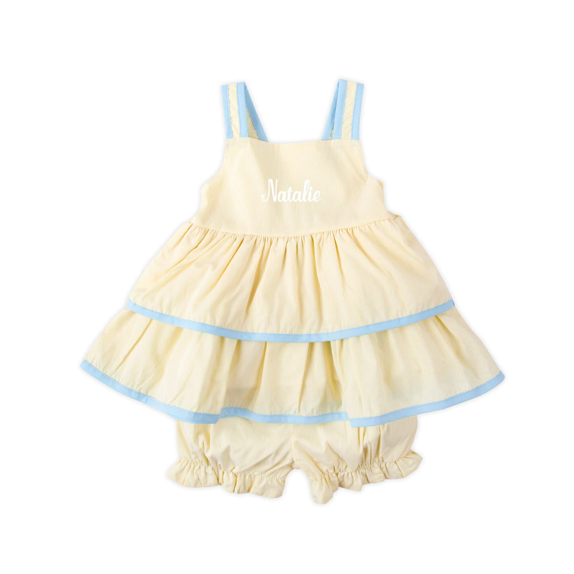 Yellow Stripe Nova Bloomer Set - Image 2